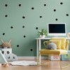 180pcs Hand-Drawn Irregular Dot Wall Decals – 1-1.5 Inch |