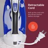 Mueller Professional Grade Steam Iron, Retractable Cord for Easy Storage,