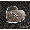 CONC-CO53 アクリルキーホルダー用ラバースタンド アクスタ・シングル ハート型