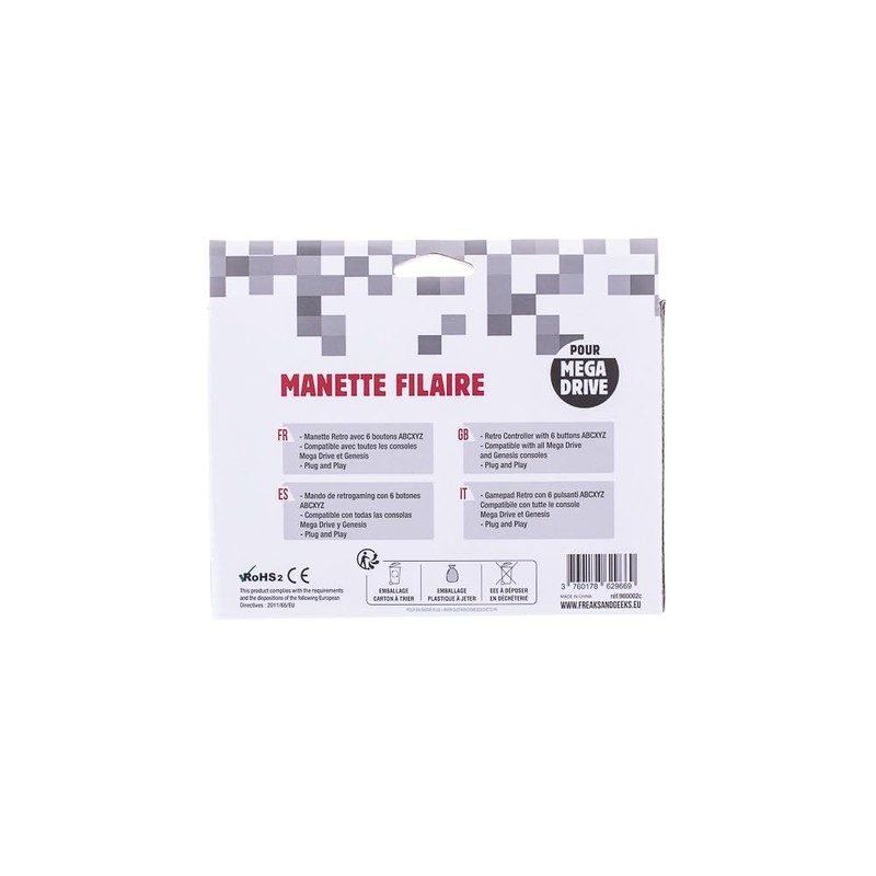 FREAKS & GEEKS Jeux et Accessoires Divers - Manette USB