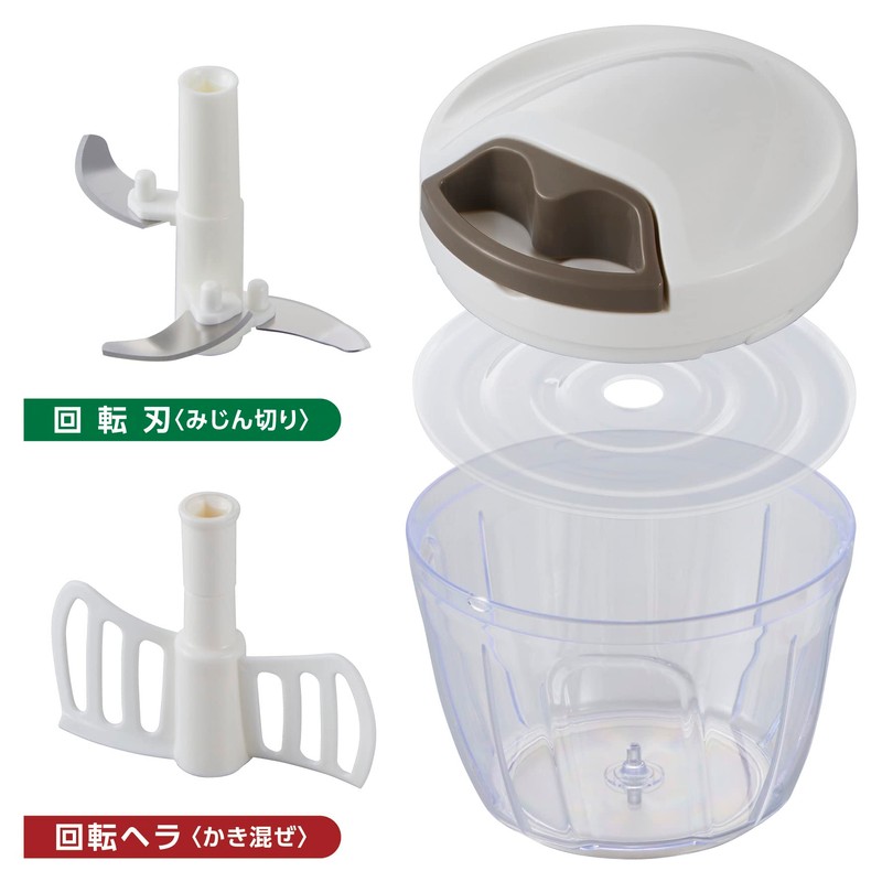 Takehara Can Chopper, Easy Chopper, Large Size, Diameter 4.9 x