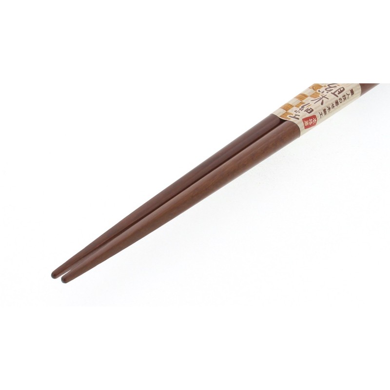 Chopsticks Pair Wood Crafted 金峰 Wood (Natural Wood) Tip, 23