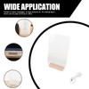 Operitacx Dry-Wipe Acrylic Board with Illuminated Stand, Transparent Desk, Note