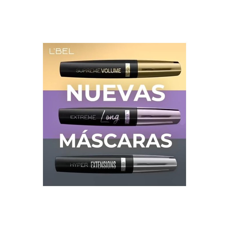 LBEL Máscara de Pestañas Hyper Extensions 9 g Efecto Pestañas