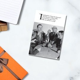 Nigel Quiney Funny Birthday Card For Him,Black & White,133x133mm