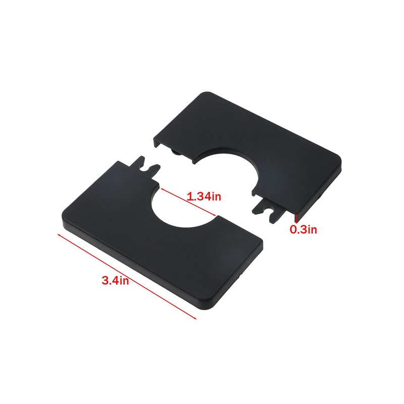 LC LICTOP Wall Split Flange Escutcheon Plate, 4Pcs 1.33 Inch