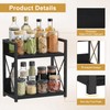 Giikin Countertop Organizer, 2 Tier Coffee Station Organizer for Desktop,