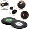 Miss Rui Vinyl Record Coasters with Player Holder, Set of