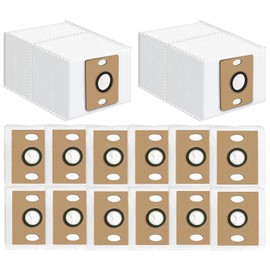 lavacum Dust Bags Replacement Kits for ILIFE V9 Pro Self Emptying Robot Vacuum Cleaner