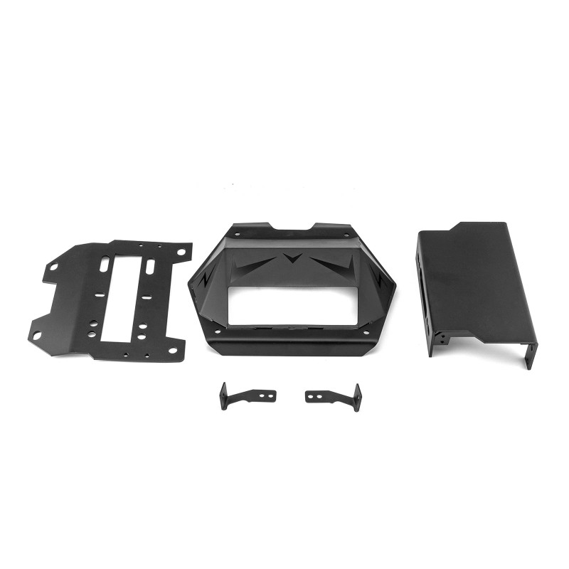 WSAYS UTV Hidden Winch Mounting Plate For 2022-2024 Polaris RZR