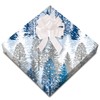 Current Snowy Trees Christmas Rolled Wrapping Paper - Premium Jumbo