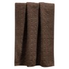 Möve Towel Quadretti Walk Terry Brown Size 50 x 100