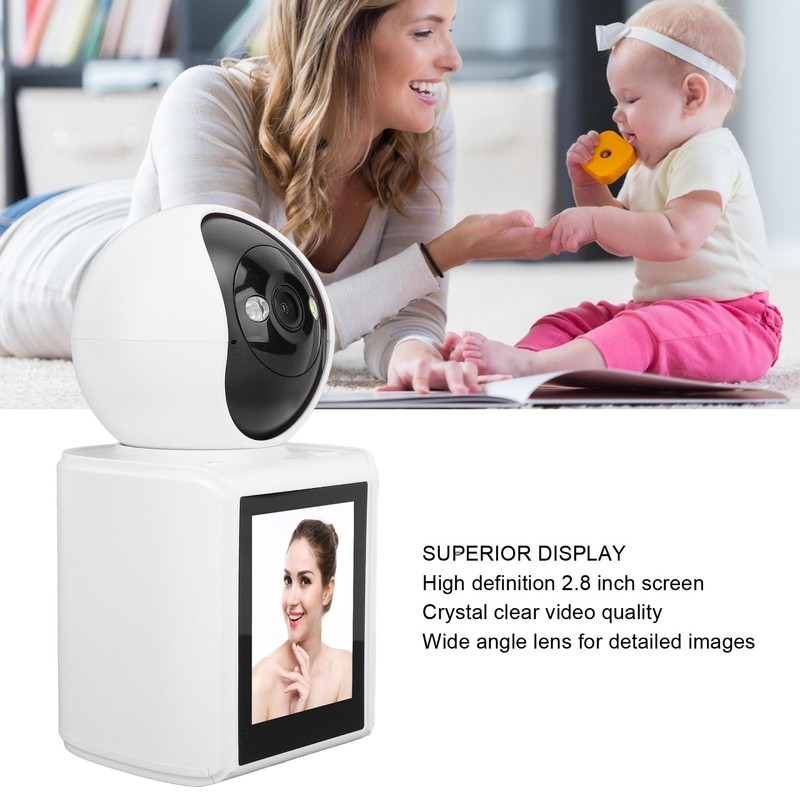 Two-Way Video Camera, 1080P Indoor Home Security Camera with 3