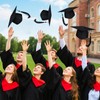 DIELOVEHUA Bachelor Hut, Unisex Doktorhut, Abschluss Hut, Graduation Hat, Graduation