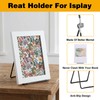 10 Pcs 9.6 Inch Large Metal Book Stand for Display,