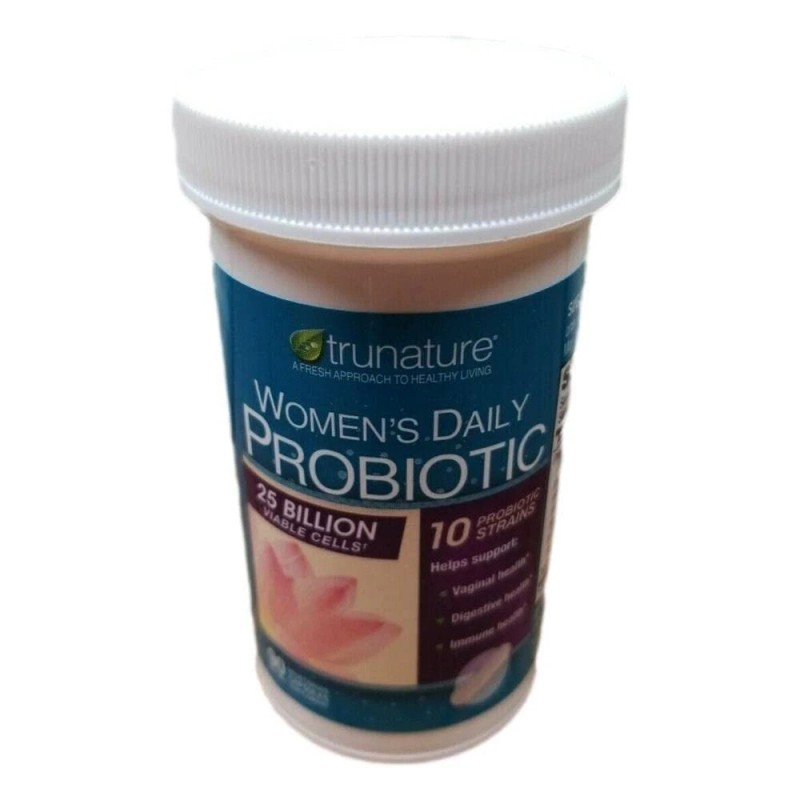 TruNature 90 Count Women's Daily Probiotic 25 Billion CFU Vegetarian