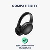 kwmobile 2 x Ear Pads Compatible with Bose QuietComfort 45