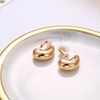 Morfetto 12Pair Clip on Hoop Earrings for Womens Gold Clip