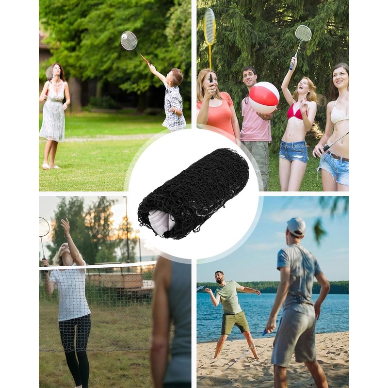 FUGLUS 1 piece badminton net, portable volleyball net, tennis net,