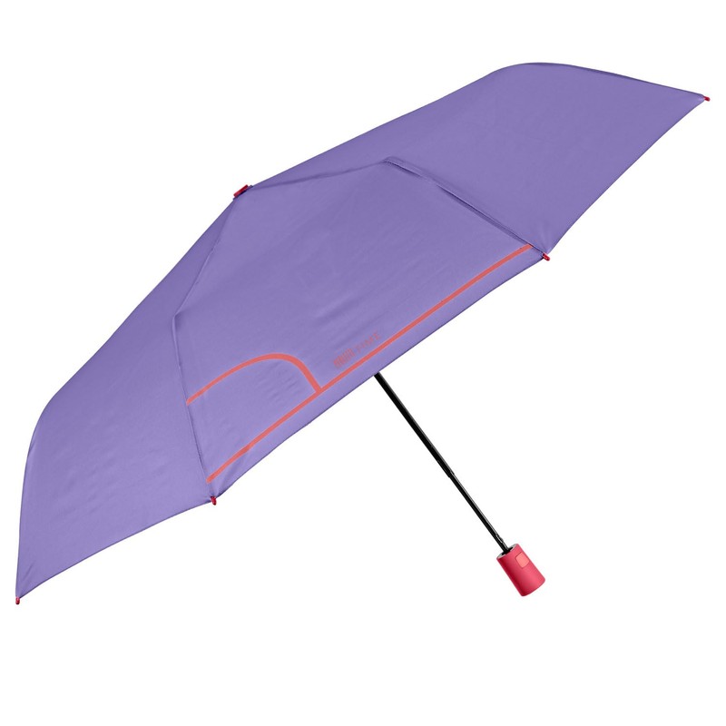 PERLETTI Multicoloured Automatic Umbrella for Women with Dots - Pocket