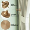 Curtain Holdbacks, Brass Gold Decorative Curtain Tiebacks Hooks Wall Mounted