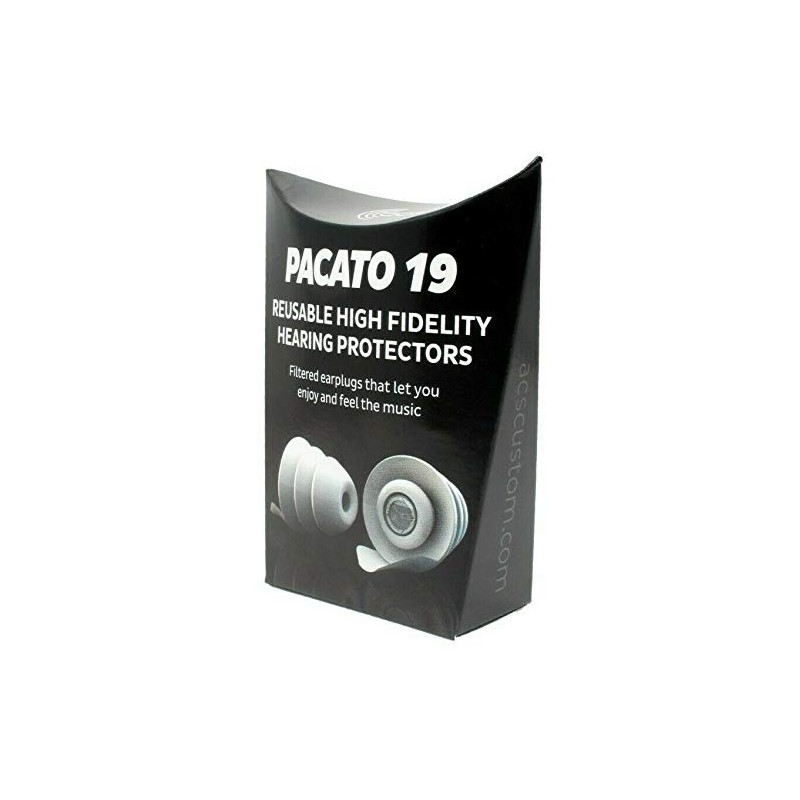 ACS Pacato 19 Reusable High Fidelity Hearing Protectors Earplugs Ear