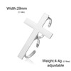 Two Finger Cross Ring for Men & Women – Vintage