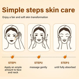 Serum Facial Brillante Con 20% Vitamina C Ácido Hialurónico
