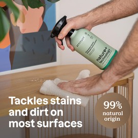 ATTITUDE All-Purpose Cleaner Spray, Natural Origin Ingredients, EWG Verified, Ammonia-Free, Removes Fingerprints, Dust and Dirt, Streak-Less, Lavender & Rosemary, 26 Fl Oz