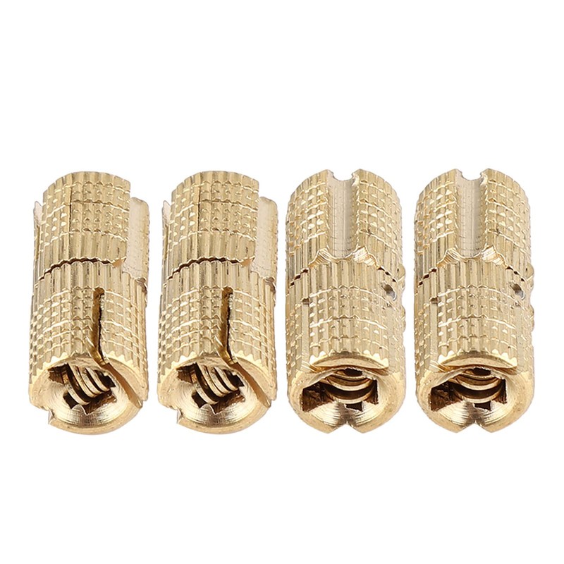 4Pcs Pack Copper Brass Cabinet Gift Box Concealed Barrel Hinge
