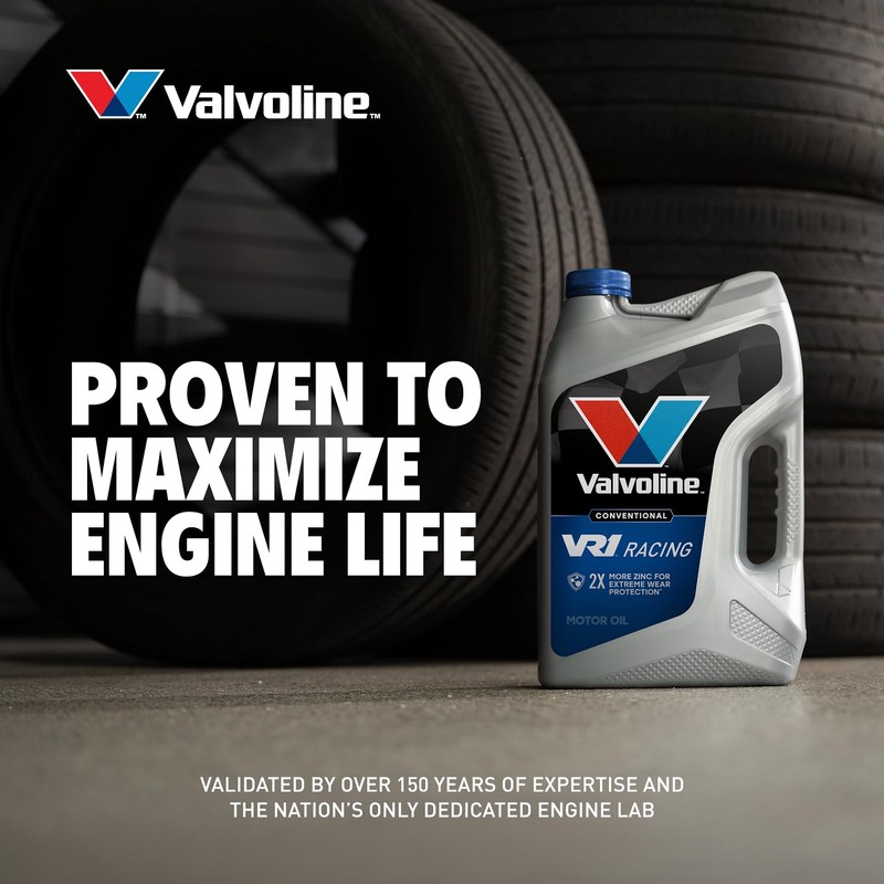 Valvoline VR1 Racing SAE 20W-50 Motor Oil 1 QT
