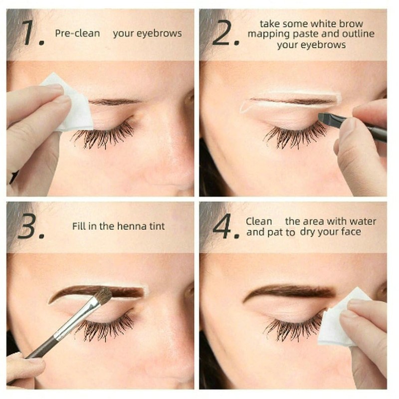 HOTWE Mapping Paste, 20g/0.7oz for Eyebrow and Lips Measuring, Brow