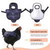 Aimery Protective Chicken Saddles for Hens - Adjustable Back Protector