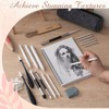 AmazingSpark 40 Pcs Sketch Drawing Tools Blending Stump Set Accessories