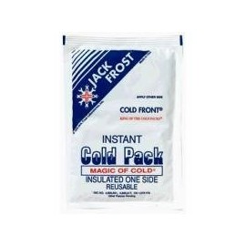 Jack Frost Insulated Reusable Instant Cold Pack, 6" x 8.75", 24/cs