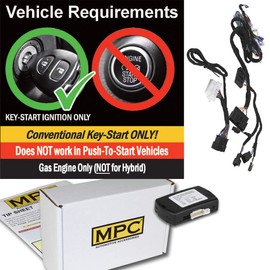 MPC Plug & Play Factory Remote Activated Remote Start Compatible with 2017-2019 Ford Escape Key-to-Start - Gas - Premier USA Tech Support