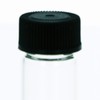 144 Pack Small Glass Vials with Screw On Cap, 1