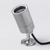 LITECRAFT Kenn Outdoor Spike Spotlight Adjustable Ground Garden Light -