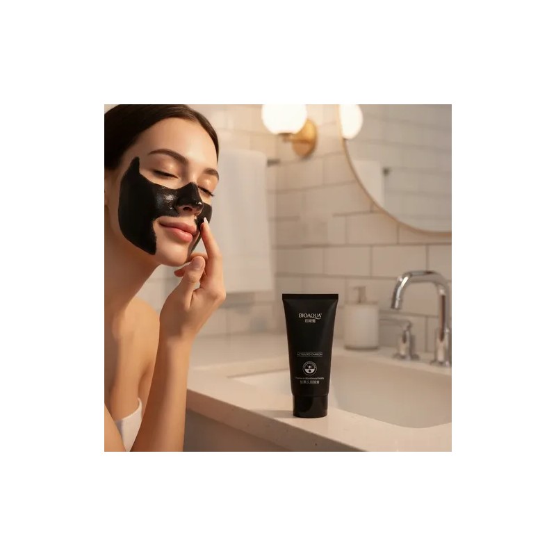 3 Pzs Mascarilla Facial Puntos Negros Carbón Activado 180gr