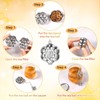 Cunhill 4 Sets Loose Tea Infusers Stainless Steel Teaballs Cute