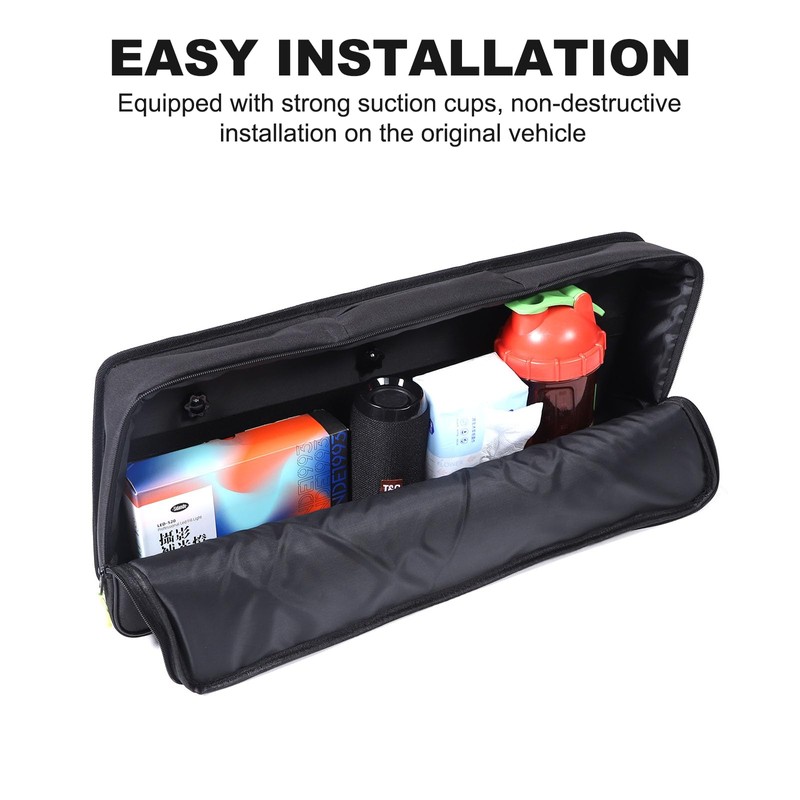 Car Trunk Organizer Storage Cargo Compatible with Hummer EV SUV