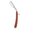 Manual Razor Professional Men Male Wooden Handle Folding Shaver Blade