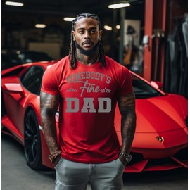 Somebody's Fine Dad Screen Print Transfers