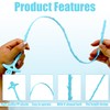 PXBSNB 6 PCS Drain Snake, Flexible Shower Drain Unblocker Tool,