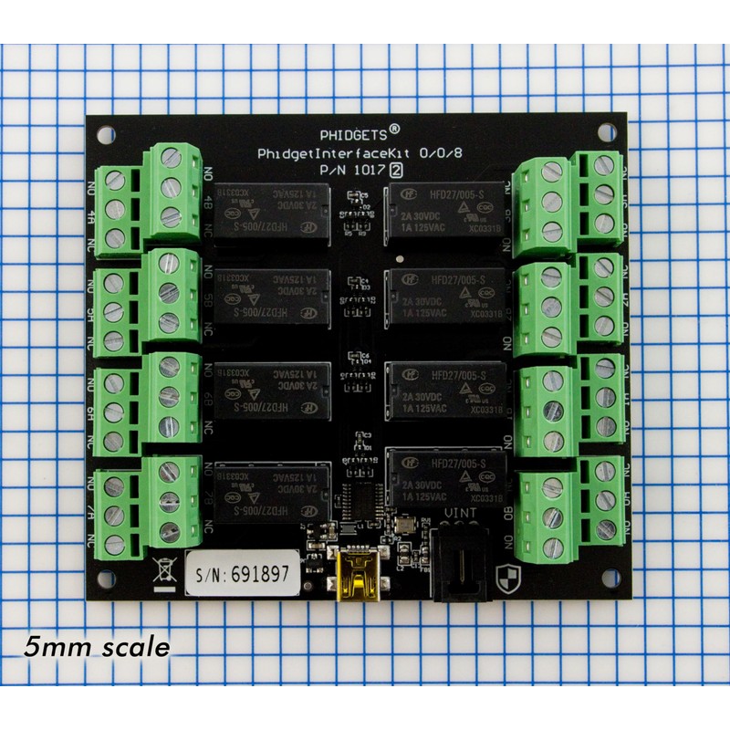 Phidgets 1017_2 - PhidgetInterfaceKit 0/0/8