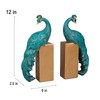 Heavy Duty Bookends Home Decor - Set of 2 Resin