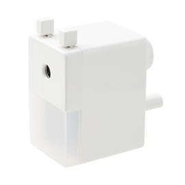 MUJI NDB06A5S Manual Pencil Sharpener, Small, Light Gray, Approx. W 2.2 x H 4.1 x D 4.2 inches (55 x 103 x 106 mm)