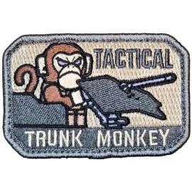 MILSPEC MONKEY MSM TACTICAL TRUNK MONKEY MILSPEC MONKEY MILITARY ACU LIGHT MORALE HOOK PATCH