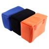 Camera Insert Bag, Portable Camera Inner Partition Padded Nylon Velvet