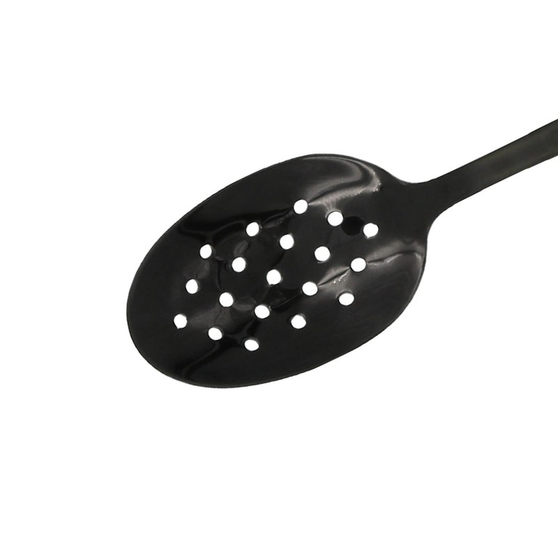 Bonigour 7 7/8" Perforated Bowl,18-8 Stainless Steel Culinary Plating Spoon